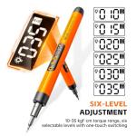 ANVANNA Mini Electric Screwdriver Set 120-IN-1: UnaMela Small Electric Screwdriver Cordless - 120 Precision Bits, LED Light, Magnetic Power Screwdriver Repair Tool Kit for PC RC Electronics