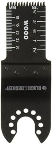 Black & Decker BDA1212 Oscillating Tool Accessories 1" Precision Plunge Cut Blade