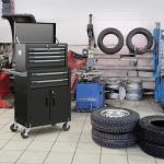 Goplus Tool Chest, 6 Drawers Extra Large Rolling Too Storage Cabinet with 4” Universal Lockable Wheels, Auto Lock, Protective Liner, 2-in-1 Heavy Duty Tool Box for Garage, Workshop