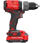 CRAFTSMAN RP+ Cordless Drill/Driver Kit, with 2 Batteries and Charger, Brushless (CMCD713C2)