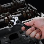 WORKPRO 6" Adjustable Wrench, Black Oxide Wrench 6 Inch with Inch/Metric Scale, Premium Cr-V Steel