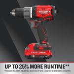 CRAFTSMAN RP+ Cordless Drill/Driver Kit, with 2 Batteries and Charger, Brushless (CMCD713C2)