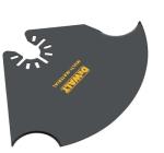 DEWALT Dwa4214 Oscillating Multi-Material Blade