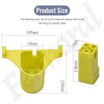 12 Pack Battery Holder Set for Ryobi 18V Tool – Wall Mount Storage Organizer for Cordless Power Tools and Batteries, Includes 6 Tool Hangers + 6 Battery Brackets & Screws, Easy Installation for Garage