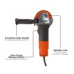 BLACK+DECKER Angle Grinder Tool, 4-1/2-Inch, 6.5-Amp (BDEG400)