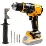 VOYSILI Cordless Brushless Hammer Drill, Compatible with DeWalt 20V MAX Battery (No Battery), 1/2" Power Hammer Drills | Heavy-Duty 3-Mode Hammer Drill for Concrete, Metalworking & Home