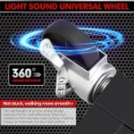 INTERGREAT 8-Drawers Rolling Tool Chest, Assembled Tool Chest with Wheels, Detachable Top Tool Box, Tool Cabinet for Repair Room,Warehouse, Rolling Tool Box with Hooks,Tray Divider,Liners(Black)