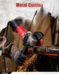 AVID POWER Angle Grinder 4-1/2 inch Electric Grinder Tools 750W 6.5 Amp Metal Grinder, 11500 RPM, with Grinding and Cutting Wheels, Auxiliary Handle, Wrench for Cutting and Grinding