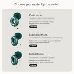 Loop Switch 2 Adjustable Ear Plugs 3 Relief Modes for Ultimate Control | Flexible Noise Reduction Earplugs for Focus, Travel, Socializing, Festivals & More | 20-26 dB (SNR) Noise Reduction