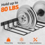 reliahom Power Tool Organizer, Cordless Drill Holder Wall Mount, Garage Tool Storage Rack, Heavy Duty Tool Rack for Garage and Workshop, Quick Installation in Minutes, 1 Pack