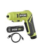 Ryobi ONE+ Cordless Screwdriver with Swivel Handle 4V (1x 2.0Ah)