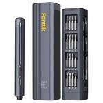 Fanttik E2 Max Mini Electric Screwdriver, Electric Screwdriver Cordless, Max 0.4N.m, 50 Magnetic Bits, 5/32'' Hex, Magnetic Storage, Repair Tool for Electronics Phone Camera Laptop Watch