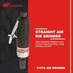 Ingersoll Rand 3107G 1/4-Inch Straight Air Die Grinder with Ergonomic Grip
