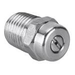 Tool Daily Pressure Washer Nozzle Tips, Replacement for Surface Cleaner, Water Broom and Undercarriage Cleaner, 4000 PSI, 1/4 Inch Male NPT, 25 Degree Silver