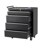 Loumernhant 4-Drawer Rolling Tool Chest, Heavy Duty Tool Storage Cabinet with Drawers & Locking Mechanism & Wheels, Multifunctional Utility Tool Storage Chest Organizer for Warehouse, Repair Shop.