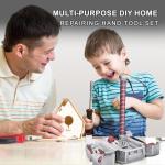 Thor Hammer Tool Set,28 Piece Daily Repair Filled Household Tool Case,Home Hand Tools,Thor Hammer Tool Box Set for DIY and Woodworking,Holiday Present