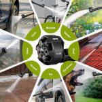 Cordless Pressure Washer,900PSI Portable Battery Power Washer,Electric Car Pressure Washer Handheld with 6-in-1 Nozzle & 1.5Ah Battery, Portable Electric Cleaner for Car/Floor/Garden/Fence