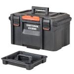 CRAFTSMAN TRADESTACK Tool Box, Waterproof Indoor/Outdoor, Stackable Tool Storage, Lockable, 21 Inch (CMST21430)
