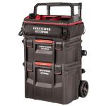 CRAFTSMAN TRADESTACK Tool Box, Waterproof Indoor/Outdoor, Stackable Tool Storage, Lockable, 21 Inch (CMST21430)