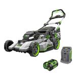 EGO POWER+ Electric Lawn Mower, Self-Propelled Cordless with Select Cut and Touch Drive, Includes 56V 7.5Ah Battery and Rapid Charger – LM2135SP