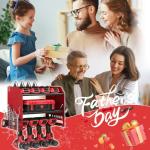 Wall-Mounted Power Tool Organizer with Charging Station