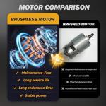 Aowei Cordless Drill Set/Driver, 20V Electric Power Drill With Battery And Charger, 40N Torque, 20+1 Settings, 2 Batteries,3/8-Inch Keyless Chuck, Driver Bits Kit, LED Light