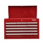 Workington Professional Industrial Portable Metal Tool Chest with 9 Drawers, 26" 9-Drawer Tool Chest Cabinet with Ball Bearing Drawer Slides, Steel Tool Storage Box Organizer 4016 Red