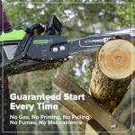 Greenworks 60V 18" Brushless Cordless Chainsaw,(Tool Only)