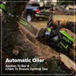 Greenworks 60V 18" Brushless Cordless Chainsaw,(Tool Only)