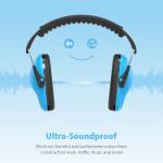 Dr.meter Noise Cancelling Headphones For Kids 2PACK, 27.4SNR Kids Ear Protection Ear Muffs for Toddler Hearing Protection, Noise Reduction Earmuffs for Fireworks, Monster Jam, Autism Sensory, Focus