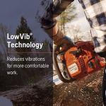 Husqvarna 952991679 40.9cc 2.2 HP Gas 16 in. Rear Handle Chainsaw (Renewed), Orange