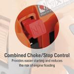 Husqvarna 952991679 40.9cc 2.2 HP Gas 16 in. Rear Handle Chainsaw (Renewed), Orange