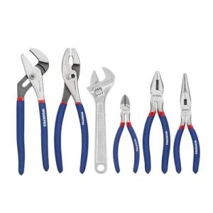 Workpro 6-Piece Pliers and Wrench Set
