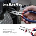 Workpro 6-Piece Pliers and Wrench Set