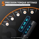 JOREST 155 in 1 Mini Electric Screwdriver Cordless, Precision Power Screwdriver Set, 5 Torque Levels (Max 0.75N.m), Gifts for Men, Magnetic Repair Tool Kit for iPhone, PC, Laptop, PS4 PS5, Xbox, Watch