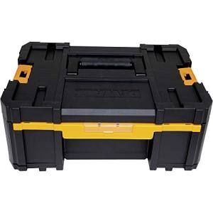 DEWALT Tool Organizer, TSTAK III, Single Deep Drawer, Heavy Duty Latches, Removable Compartments for Small Tools and Accessories (DWST17803)