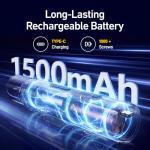 MrToNo Electric Screwdriver, Cordless Screwdriver Set, Power Screwdriver Set, 3 Torque Settings, 1500mAh Battery, 33 Magnetic Bits, LED Light, Rechargeable Tool for Furniture, DIY, Household Repair