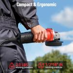 Avhrit Angle Grinder 10 Amp, 4-1/2 inch Power Angle Grinder Tools with 13000 RPM, 1200W Small Angle Grinder for Cutting, Grinding, Polishing