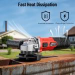 Avhrit Angle Grinder 10 Amp, 4-1/2 inch Power Angle Grinder Tools with 13000 RPM, 1200W Small Angle Grinder for Cutting, Grinding, Polishing