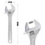Olympia Tools 01-012 12" Adjustable Wrench