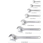 Olympia Tools 01-012 12" Adjustable Wrench