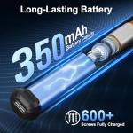 STREBITO Mini Electric Screwdriver, 67 in 1 Electric Screwdriver Kit - 50 S2 Preicison Bits, 5 Torque Settings, Organized Storage, Mini Power Screwdriver Rechargeable Tool Kit for PC Electronics