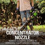 Greenworks 80V (730 CFM / 170 MPH) Cordless Brushless Axial Leaf Blower, Everyday Yard Cleanup for Driveways & Patios, Lightweight, Battery and Charger not included