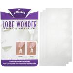 Lobe Wonder - The ORIGINAL Ear Lobe Support Patch for Pierced Ears - Eliminates the Look of Torn or Stretched Piercings - Protects Healthy Ear Lobes from Tearing - 60 Patches - Clear & Latex-Free