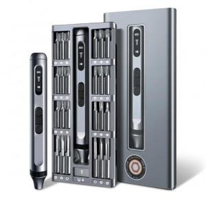 The Almighty Tools Precision Electric Screwdriver 52-in-1 Kit | Cordless Mini Power Driver for Electronics, PC & Laptop Repair | Compact Rechargeable Automatic Tool Set with Magnetic Bits