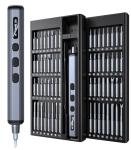 AXTH 76in1 Mini Electric Screwdriver, [Bearing Steel] Magnetic Power Precision Screw driver Set, Rechargeable Tiny Cordless Repair Tool Kit, for Eyeglass, Watch, Computer, Ring Doorbell, PS5, More