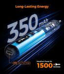 AXTH 76in1 Mini Electric Screwdriver, [Bearing Steel] Magnetic Power Precision Screw driver Set, Rechargeable Tiny Cordless Repair Tool Kit, for Eyeglass, Watch, Computer, Ring Doorbell, PS5, More