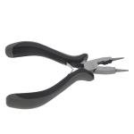 The Beadsmith 4-in-1 Multifunctional Pliers - All-Purpose Jewelry Making Tool w/Cushion Grip, 5”, Create Loops, Cut and Flatten Wire, Close Jump Rings