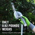 WORKPRO Cordless Grass Shear & Shrubbery Trimmer - 2 in 1 Handheld Hedge Trimmer Electric Grass Trimmer Hedge Shears/Grass Cutter Rechargeable Lithium-Ion Battery and Type-C Cable Included (White)