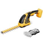 HEINPRO Hedge Trimmer Cordless Compatible with DEWALT 20V MAX Battery (No Battery), Electric Hedge Trimmer Cordless Grass Trimmer, Bush Trimmer Grass Shears Handheld for Yard, Garden, Lawn
